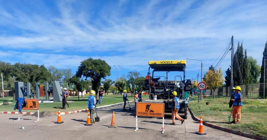 Ya avanzoacute el 83-en-porciento- la obra de pavimento en Toay