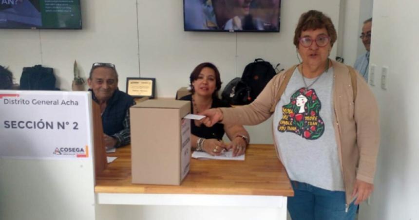 COSEGA- la lista opositora ganoacute la eleccioacuten de delegados