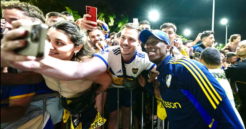 Boca ya estaacute en Brasil