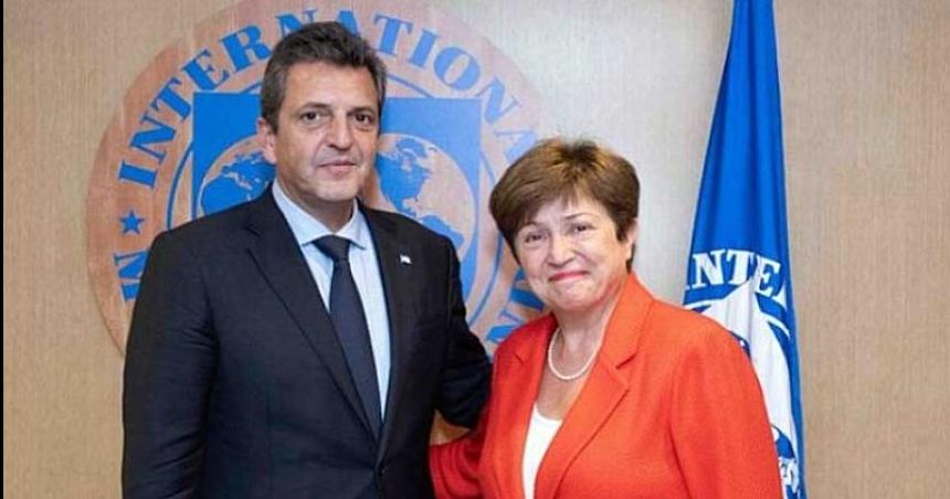 Massa prepara una renegociacioacuten con el FMI para afrontar los vencimientos hasta abril
