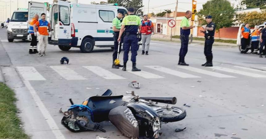 Fuerte choque en cadena en Congreso y Circunvalacioacuten
