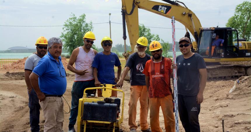 Avanza la obra de la Felice a pesar de algunos contratiempos