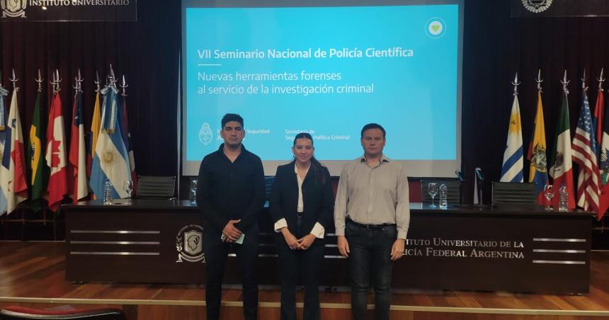 La provincia en un seminario nacional de Policiacutea Cientiacutefica