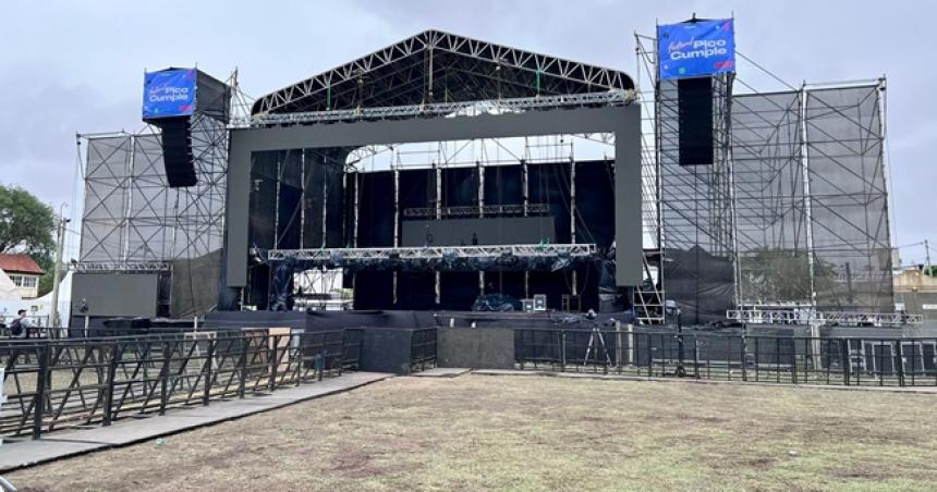 Reprogramaron la primera jornada del Festival Pico Cumple