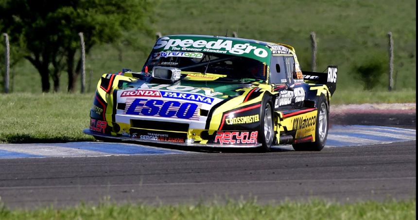 Agustiacuten Martiacutenez festejoacute en el TC Pista