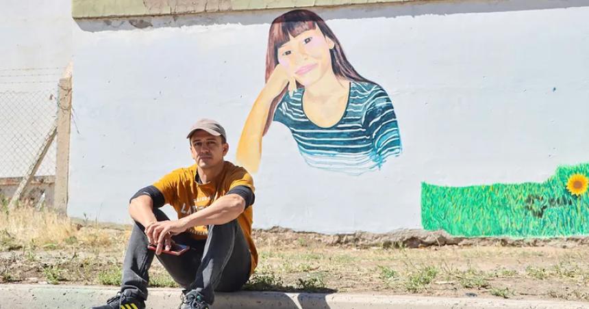 Un mural para mantener viva la memoria de Agustina Feraacutendez