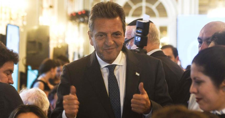 Massa ante empresarios- Quiero ser el presidente que entierre la grieta