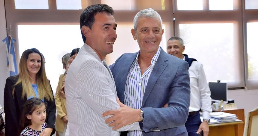 El vicegobernador recibioacute a Marcos Pampa Gelabert