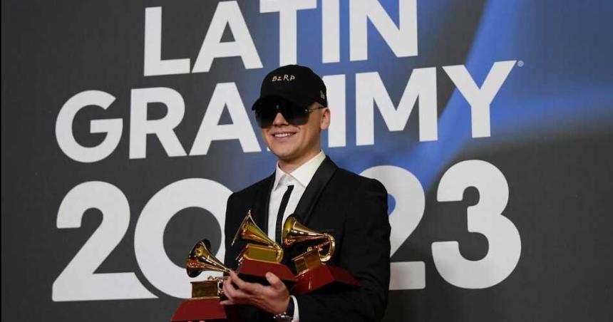 Latin Grammy 2023- Bizarrap el gran ganador de la noche