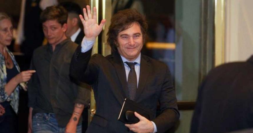 Milei aseguroacute que los resultados no van a ser instantaacuteneos y advirtioacute que el riesgo de hiperinflacioacuten estaacute