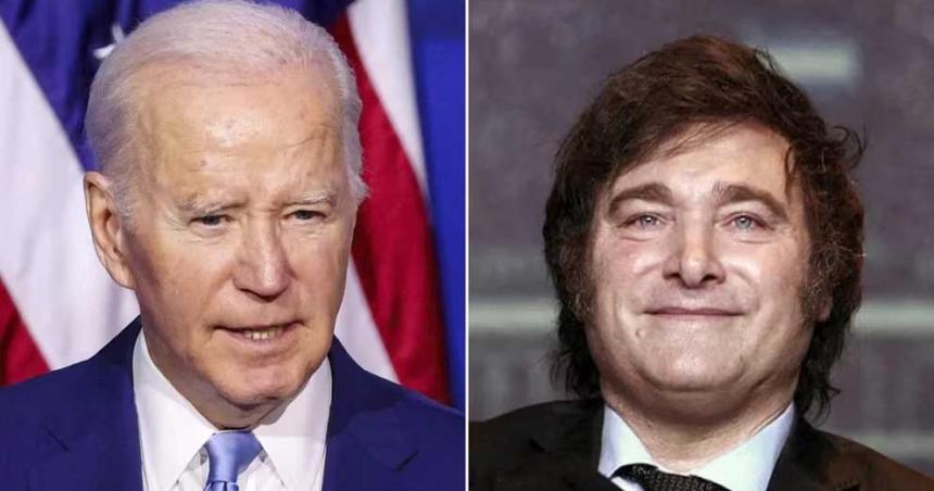 Biden llamoacute a Milei para felicitarlo y le dijo que no podraacute venir a su asuncioacuten