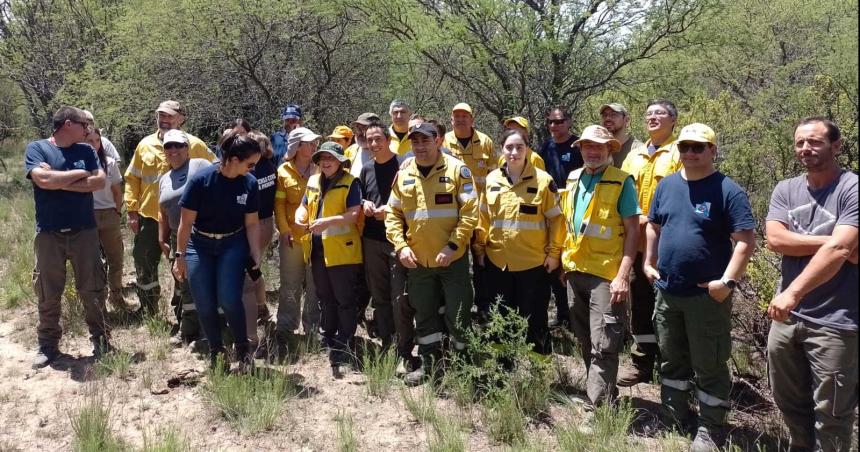 Dictaron curso sobre Investigacioacuten de Causas de Incendios Forestales