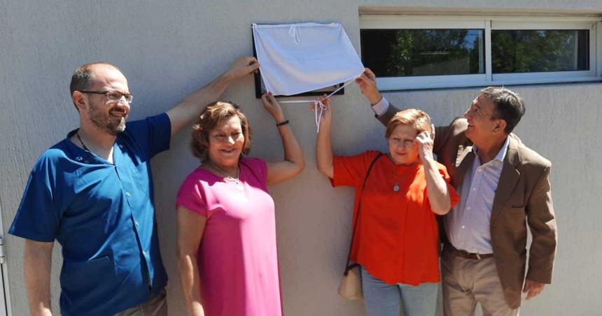 Inauguraron la ampliacioacuten de la Sala de Primeros Auxilios de Colonia Baroacuten