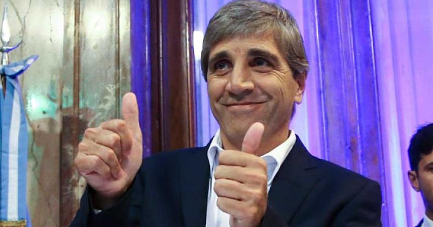 Caputo auacuten no da el siacute formal pero ya arma su equipo econoacutemico