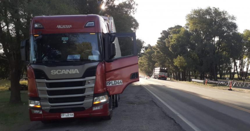 Un camionero chileno con 131 gramos de alcohol en sangre