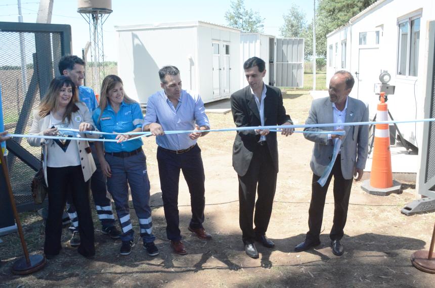 Inauguraron base de seguridad vial en la Ruta Nacional 35