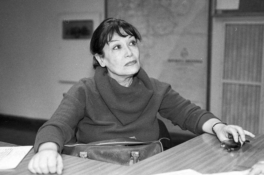 A los 95 antildeos fallecioacute Perla Santalla