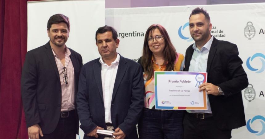 Distinguen a La Pampa por poliacuteticas de inclusioacuten educativa