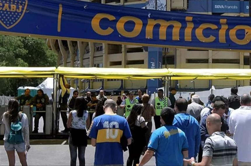 Finalmente se suspendieron las elecciones en Boca