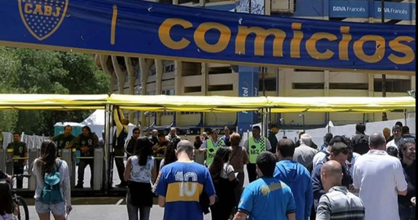 Finalmente se suspendieron las elecciones en Boca