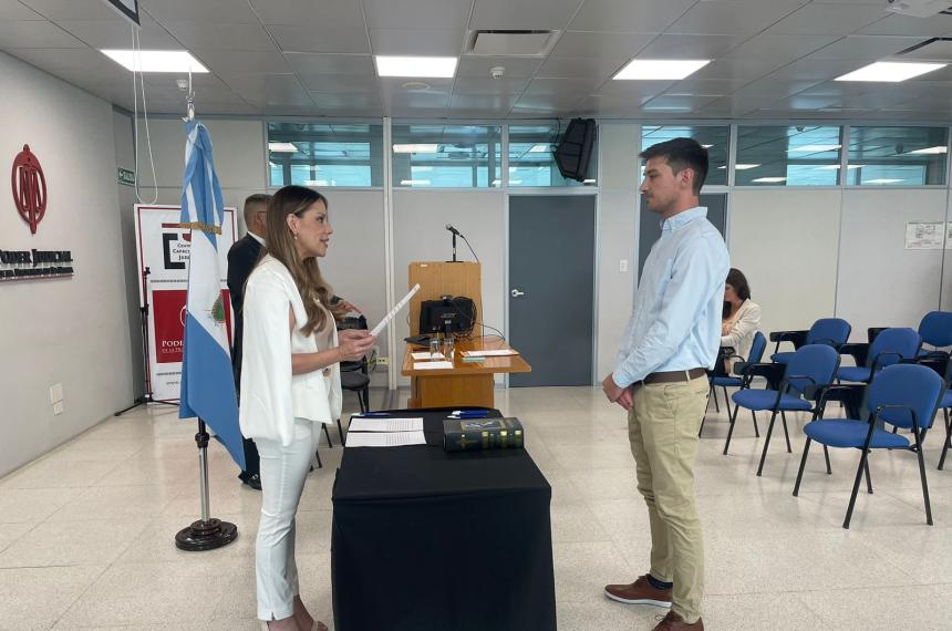 Concluyoacute la toma de juramentos a jueces y juezas de Paz