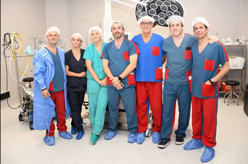 Realizaron la primera cirugiacutea cardiovascular en el Hospital Favaloro