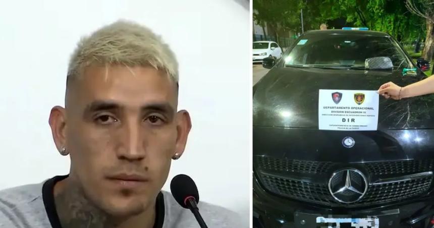 Ricardo Centurioacuten dio positivo de cocaiacutena en un control policial