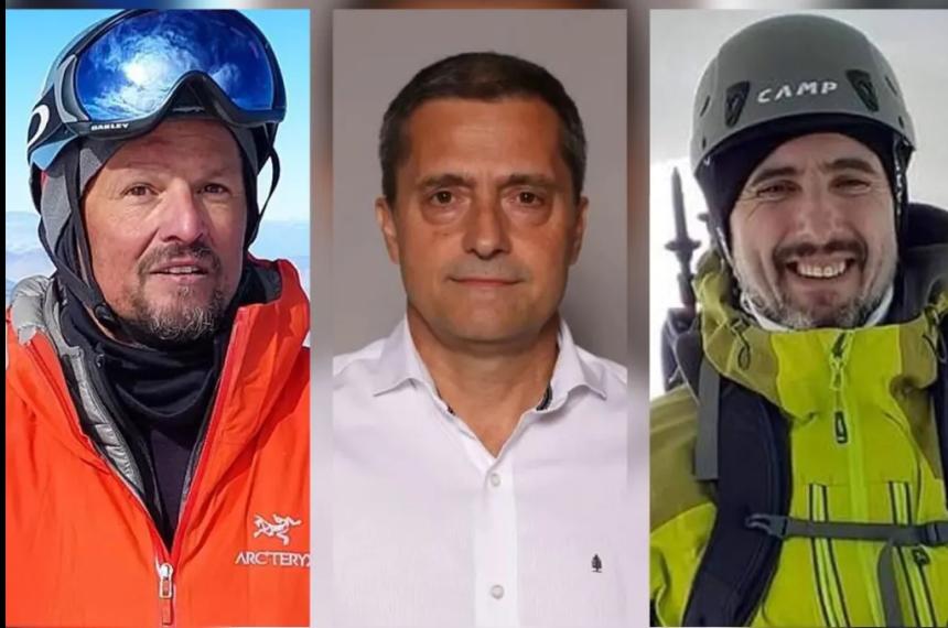 Hallaron muertos a los pampeanos y al guiacutea perdidos en la cordillera
