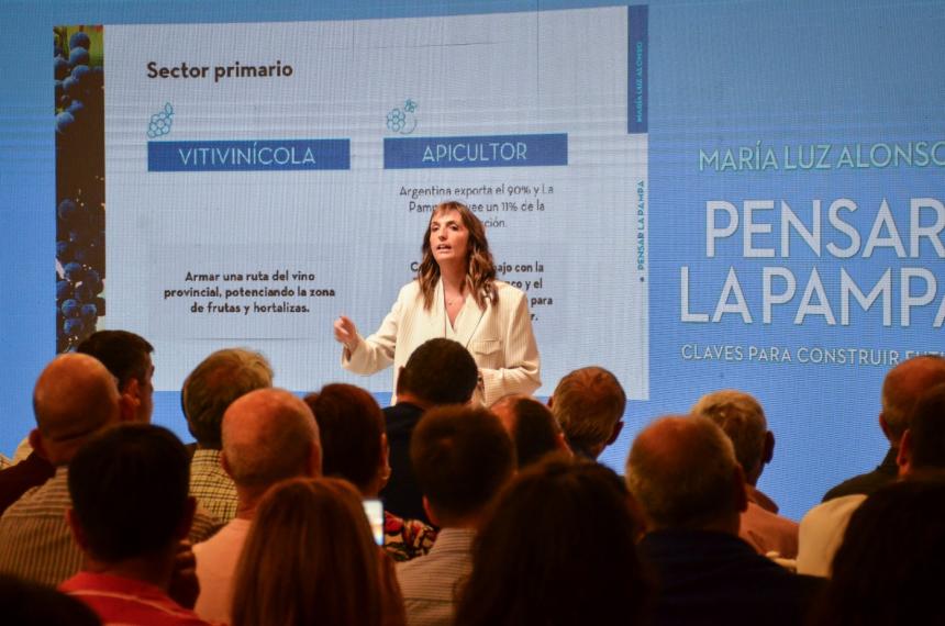 Luchy Alonso presentoacute su libro