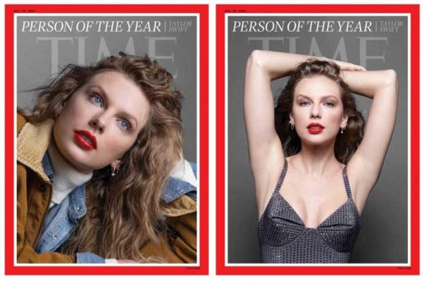 Time eligioacute a Taylor Swift como la Persona del Antildeo
