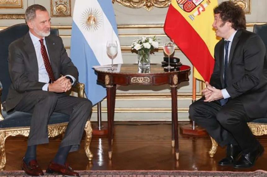 Milei se reunioacute con mandatarios y delegaciones internacionales