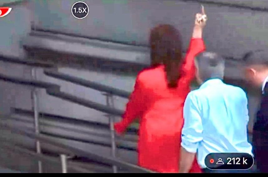 El fuck you de Cristina