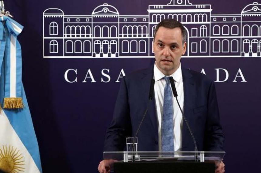 Se postergan anuncios econoacutemicos de Caputo y la atencioacuten recae sobre el doacutelar