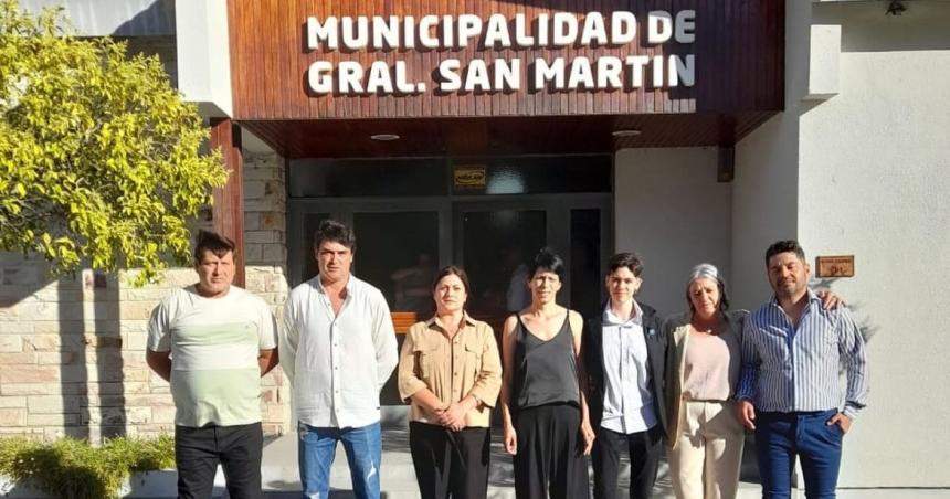 Asumieron las nuevas autoridades de General San Martiacuten