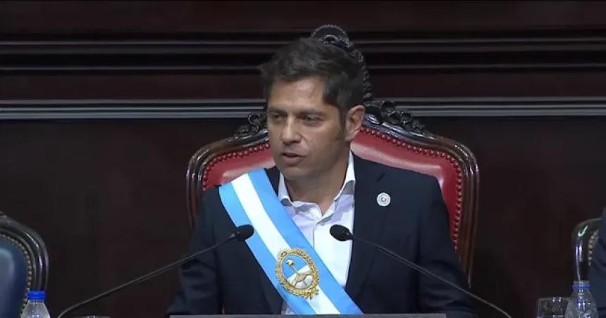 Axel Kicillof asumioacute su segundo mandato como gobernador de Buenos Aires