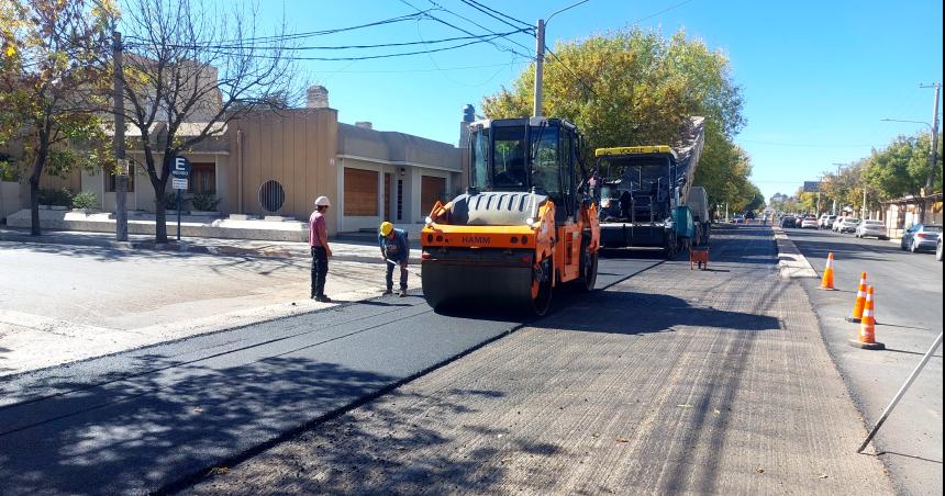 Cortes para el asfaltado