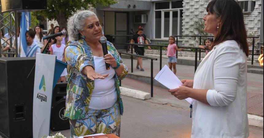 Anguil- asumioacute Daniela Fernaacutendez y dijo que encontroacute una Municipalidad quebrada