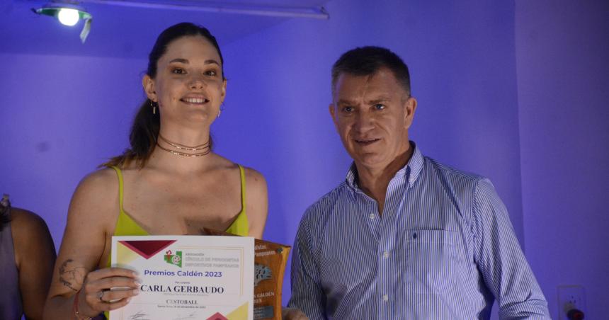 Carla Gerbaudo se quedoacute con el Caldeacuten de Oro