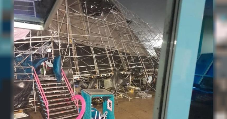 Se derrumboacute una estructura en el Hipoacutedromo de Palermo y 15 personas fueron hospitalizadas