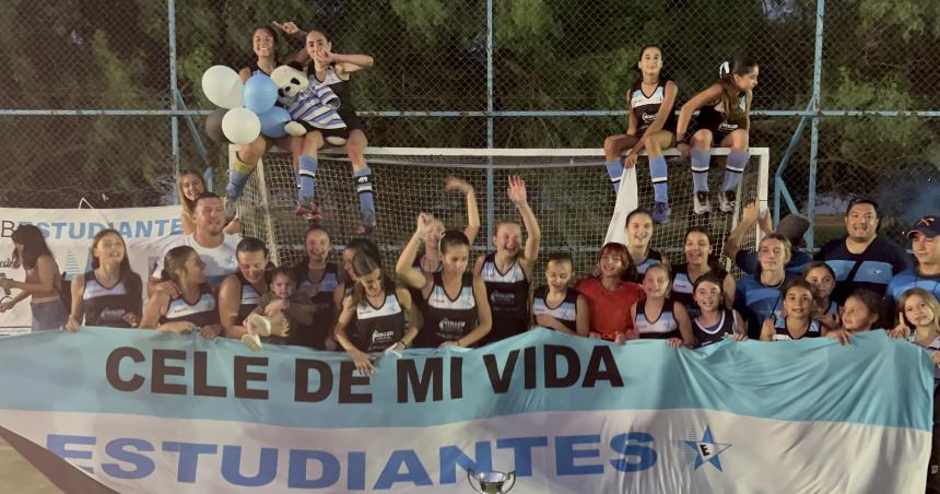 Estudiantes y un gran y esperado festejo