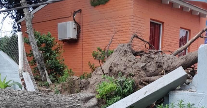 El tornado afectoacute el complejo pampeano de Pehuen Co