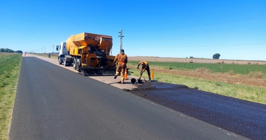 Las mejoras en la Ruta Provincial 1 tienen un avance del 62-en-porciento-