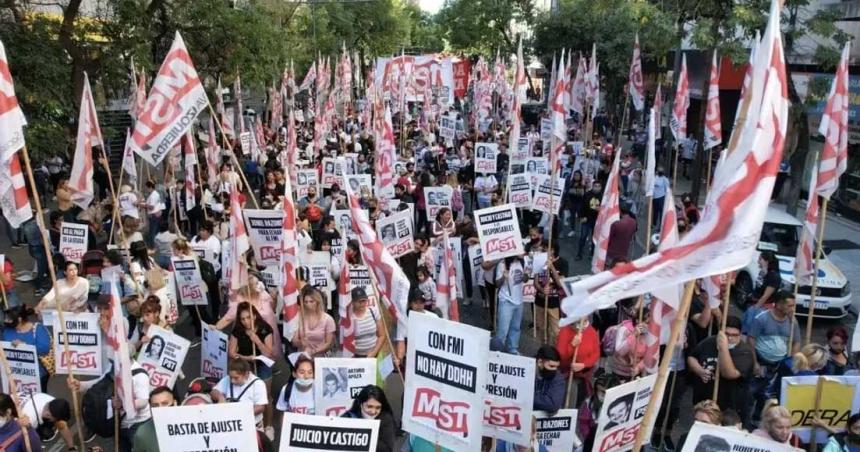 El MST pidioacute la inconstitucionalidad del protocolo antipiquete