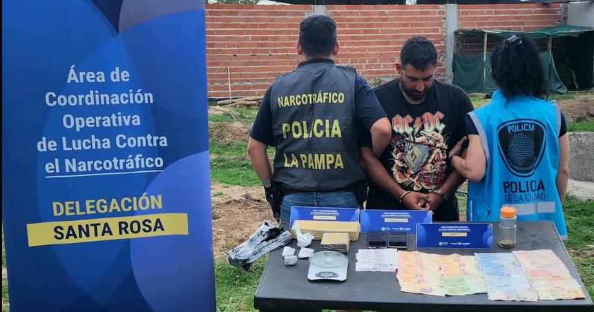 Desarticulan red de traacutefico de drogas a La Pampa con raiacuteces en el conurbano