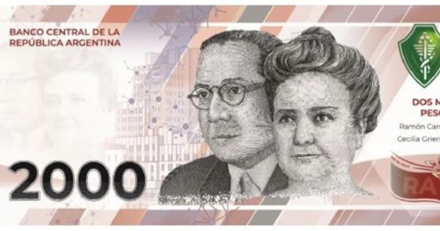 El Banco Central ya avisoacute que emitiraacute billetes de  20000 y  50000