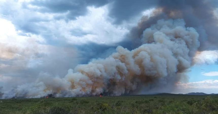 Por incendios cierran el Parque Nacional Lihue Calel