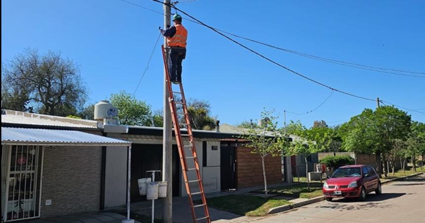 Concluyeron obras de fibra oacuteptica en las colonias Santa Mariacutea y Santa Teresa