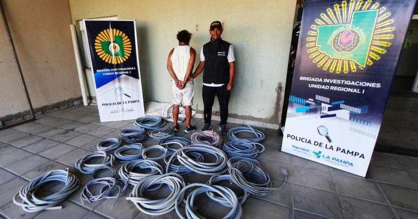 Otro detenido vinculado al robo de cables en la ciudad