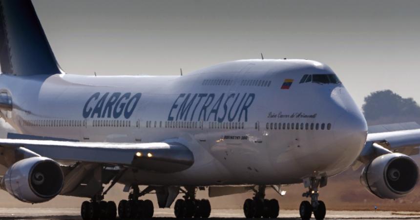 Un juez federal aproboacute el decomiso a EEUU del avioacuten venezolano