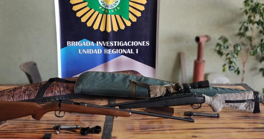 La Policiacutea recuperoacute dos armas robadas en viacutesperas de Navidad